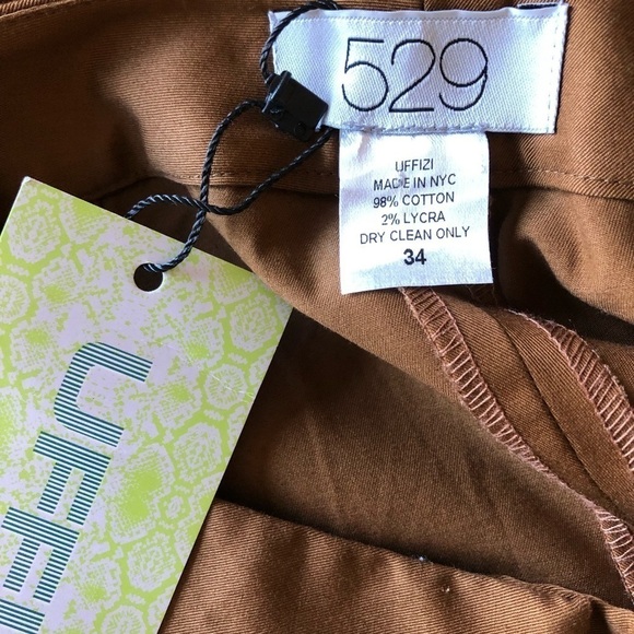 529 UFFIZI Bronze Pants Sara Combo Size 0 - Picture 3 of 11